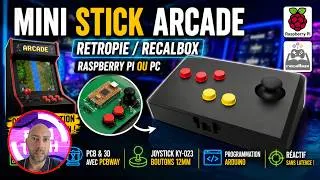 Miniature : Création d'un mini contrôleur arcade DIY compatible Raspberry PI et PC