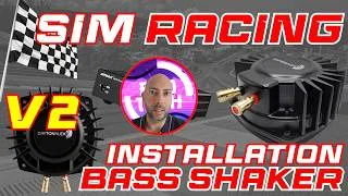 Miniature : Sim Racing - MISE A JOUR : Ajout d'un Bass Shaker DIY - montage, config, réglages.