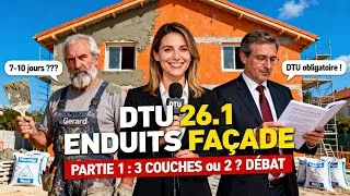 Miniature : NF DTU 26.1 Tout sur l'enduit. Partie 1