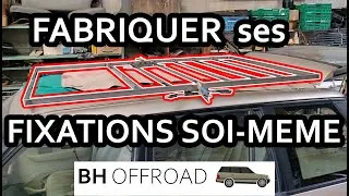 Miniature : FABRIQUER SOI-MEME les FIXATIONS de sa GALERIE de TOIT ! (Ep. 2/3)