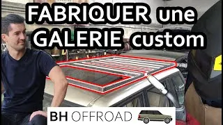 Miniature : Je FABRIQUE ma GALERIE custom pour mon 4x4 ! (Ep. 1/3)