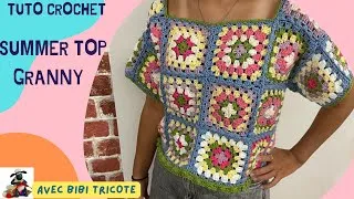 Miniature : SUMMER TOP GRANNY - TUTO CROCHET