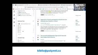 Miniature : Web of Science : trouver des articles scientifiques