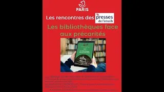 Miniature : Les bibliothèques face aux précarités: une rencontre des presses de l'Enssib au CDML