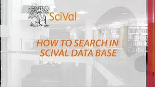 Miniature : How to search in SciVal database?