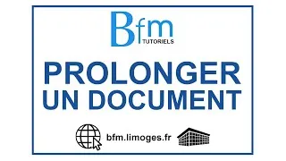 Miniature : Renouveler le prêt d'un document