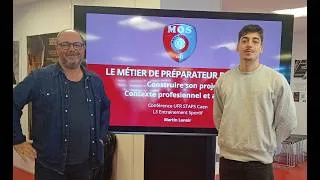 Miniature : Rencontre avec Martin Lenoir, préparateur physique et entraîneur adjoint à la Maladrerie O.S
