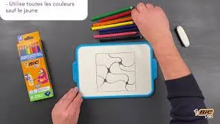 Miniature : Tuto BIC Kids – Graphisme avec les crayons Multi surfaces fins