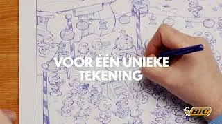 Miniature : Een Smurftastische Bic® -collab om de 70ste verjaardag van de BIC® M10-pen te vieren!