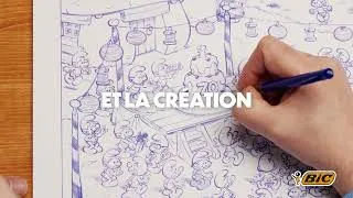 Miniature : Une collab Schtroumpfement BIC® pour célébrer les 70 ans du stylo BIC® M10 !