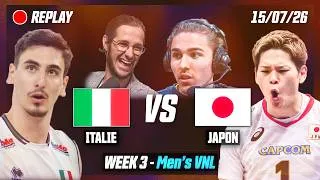 Miniature : JAPON VS ITALIE - Semaine 3 - Men's VNL 2026