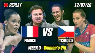 Miniature : FRANCE VS TCHÉQUIE - Semaine 3 - Women's VNL 2026