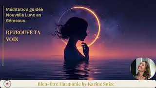 Miniature : 🌑20 min pour exprimer ta vérité - Méditation nouvelle Lune en Gémeaux🧘‍♀️