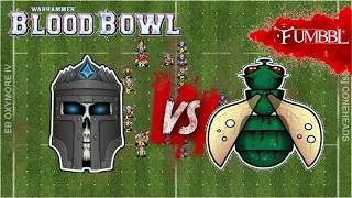 Miniature : Warhammer Blood Bowl - Format Eurobowl face à Davouille