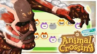 Miniature : Hymne Shingeki No Kyojin - "The Rumbling" - (Final Season) Part 2 OP | Animal Crossing New Horizons