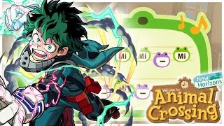 Miniature : Hymne My Hero Academia | Make My Story - Op 3 | Animal Crossing New Horizons