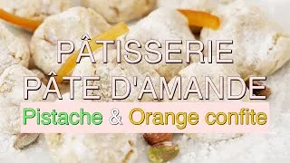 Miniature : PÂTISSERIE EN PÂTE D’AMANDE - Pistache et Orange confite