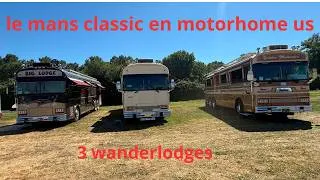Miniature : 104# on part en road trip au mans classic et on arrive a y réunir 3 WANDERLODGE français sur les 4.