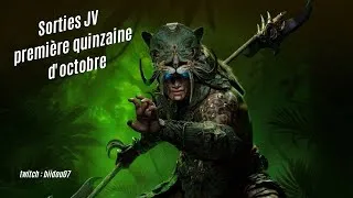Miniature : Sorties jeux vidéo 1ère quinzaine octobre