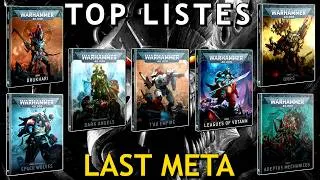 Miniature : TOP LISTES | Warhammer 40K V11 : 2 tournois, 2 vainqueurs opposés