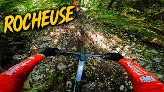 Miniature : FULL SPEED sur la PISTE NOIRE ROCHEUSE ! 😱