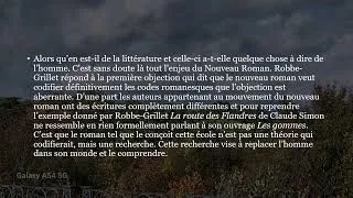 Miniature : Nouveau Roman, homme nouveau Alain Robbe-Grillet