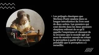 Miniature : phénoménologie de la perception: la sensation. Maurice Merleau-Ponty
