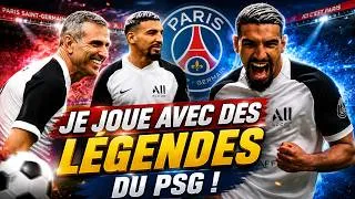 Miniature : Je joue avec les Légendes du PSG : Pauleta Menez Pastore et