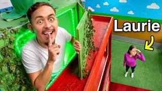 Miniature : Je Construis Une Pièce Secrète Pour Échapper À Laurie !