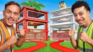 Miniature : Celui Qui Construit La Meilleure Base Dans La Vraie Vie Gagne !