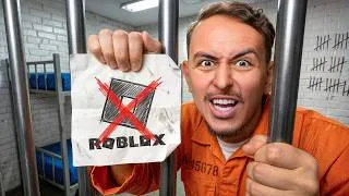 Miniature : Je Finis En PRISON À Cause De ROBLOX Dans La Vraie Vie ..
