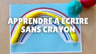 Miniature : Pâte à modeler : une activité calme pour préparer votre enfant à l'écriture (sans crayon)