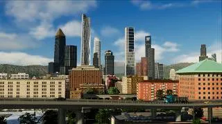 Miniature : Notre Quartier d'Affaires Prend Forme ! - Cities Skylines II