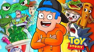 Miniature : JE M’INCRUSTE DANS TOY STORY ! 🦖🚀 (Les brainrots arrivent)