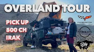 Miniature : OVERLAND 4X4 TOUR - PICKUP 500 CH NISSAN CORVETTE LS3 VANTOUR IRAK