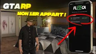 Miniature : on me DONNE mon PREMIER Appart et je BLANCHIS enfin mon ARGENT !!! GTA RP #3