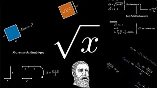 Miniature : Calculer une Racine Carrée (sans calculatrice) -- Héron, Log, (a+b)^2