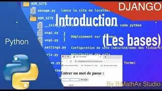 Miniature : Django -- Créer son premier site web -- Python