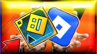 Miniature : J'ai essayé GEOMETRY DASH sur ROBLOX (Beat Bounce)
