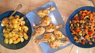 Miniature : Recette de poulet fumé au four