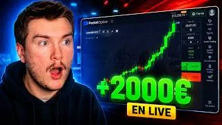 Miniature : + 2000€ en live dans cette vidéo (trading d'option binaire)