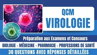 Miniature : QCM VIROLOGIE : Structure, Cycle, Génomes viraux, Classification de Baltimore 🔬 🧬 Questions/Réponses