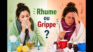 Miniature : Tu crois avoir un rhume… mais c'est peut-être la grippe 😱