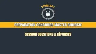 Miniature : Concours Master Biologie | J'ai la Licence en 4ans ou plus, ai-je de la chance à accéder au Master ?