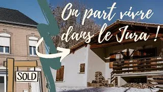 Miniature : On déménage dans le Jura ! Vlog - Du déménagement à notre nouveau lieu de vie