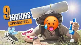 Miniature : 1ER BIVOUAC EN ÉTÉ : 9 ERREURS DE DÉBUTANT À ÉVITER