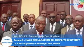 Miniature : HALC -DECLARATION DE CONFLITS D'INTÉRÊTS : le corps judiciaire a accompli le geste