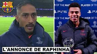 Miniature : 🚨🚨 RAPHINHA FAIT UNE ANNONCE SUR LE PSG APRES LA DEFAITE / DÉSIRÉ DOUÉ ENCORE INCROYABLE ! ZI#3814