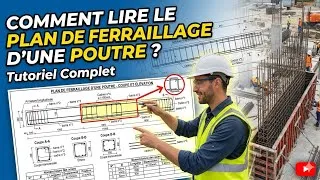 Miniature : Comment lire un plan de ferraillage d'une poutre ?