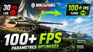 Miniature : World of Tanks HEAT paramètres optimisés – Booster ses FPS (Guide)